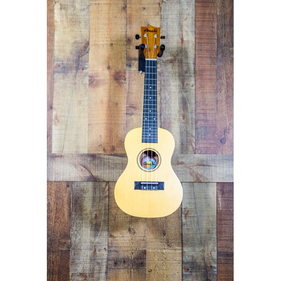 Amahi Heritage Spruce Mahogany Concert Ukulele
