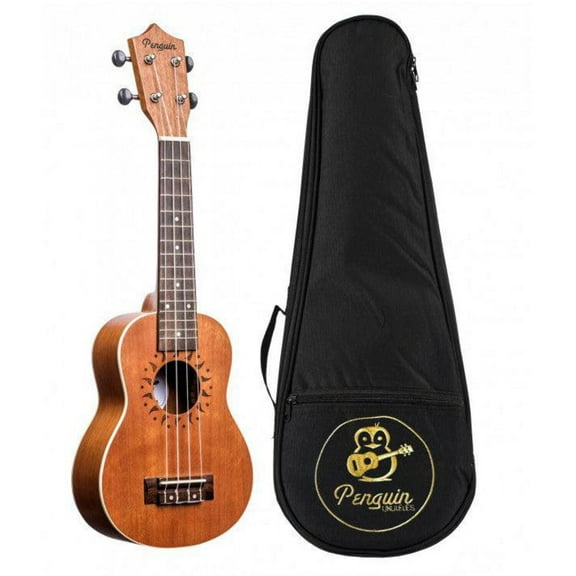 Amahi Mahogany Penguin Ukulele | PGUKM | Soprano