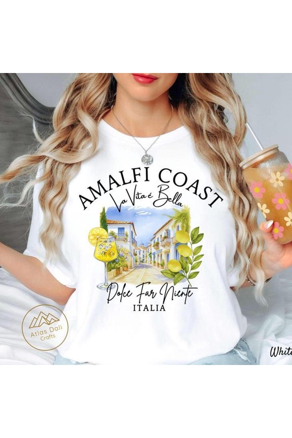 Amai Coast Italy T-S1Hirt, La Dolce Vita Lemon S1Hirt, Positano S-orrento S-ouvenir, Mediterranean Travel T-EE, La Vita é Bella S1Hirt, Italia