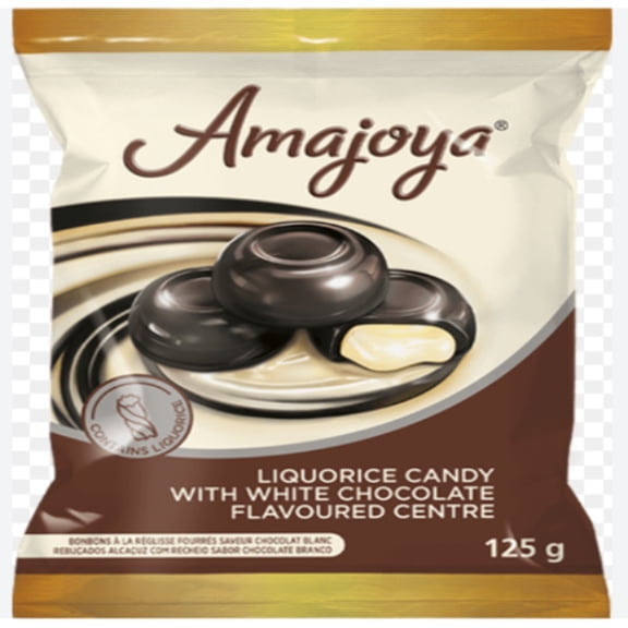 Amajoya (MH) Liquorice White chocolate 125g