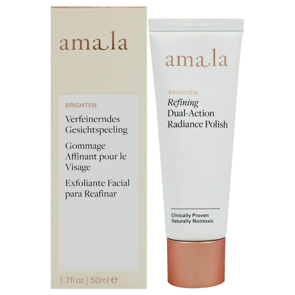 Amala Refining Dual-Action Radiance Polish , 1.7 oz Exfoliator
