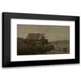 thumbnail image 1 of Amaldus Nielsen 14x10 Black Modern Framed Museum Art Print Titled - Seabed, Lindesnes (1858), 1 of 5