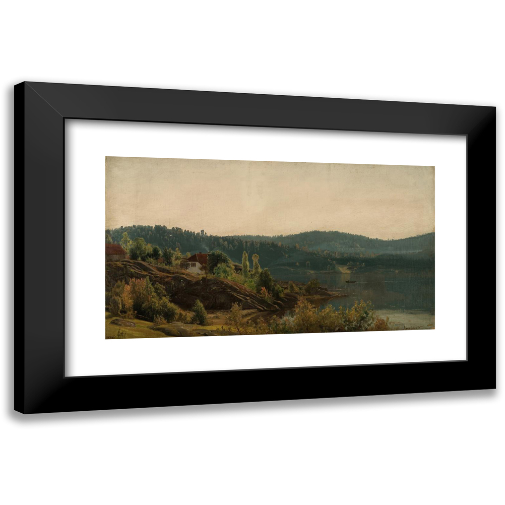Amaldus Nielsen 24x15 Black Modern Framed Museum Art Print Titled ...