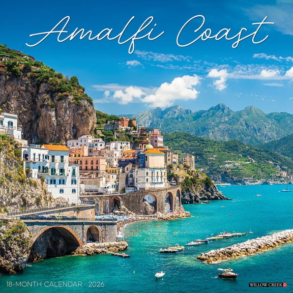 Amalfi Coast 2026 Wall Calendar, (Paperback)