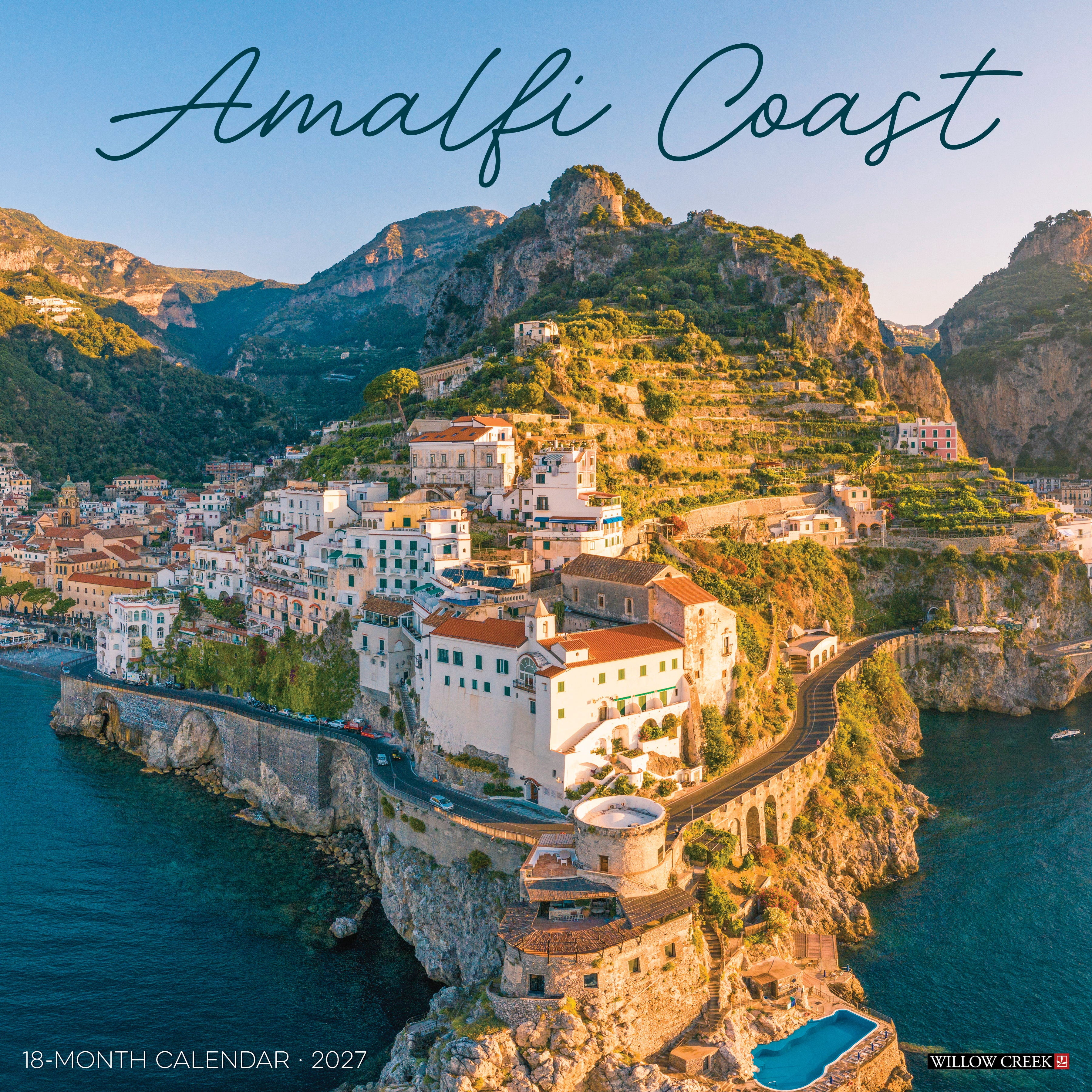 Willow Creek Press, Amalfi Coast 2027 Wall Calendar