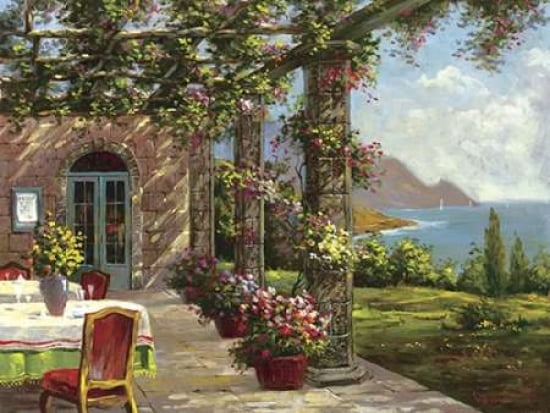 Amalfi Coast I Canvas Art - Vladimir (18 x 24)
