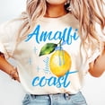 thumbnail image 1 of Amalfi Coast Italy T-shirt, Summer T-shirt, Lemon Shirt, Limoncello T-shirt TH210582, 1 of 5