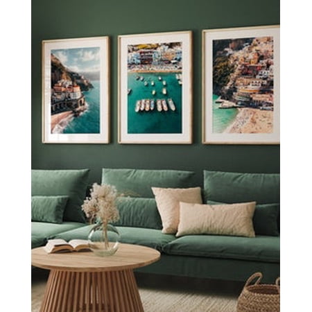 Amalfi Coast Photography Print : Atrani, Capri, Positano, Poster Only