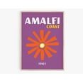 thumbnail image 1 of Amalfi Coast Travel Poster, Retro, Maximalist Decor, Dorm Room Print, Preppy Room Decor, Y2K Poster, Summer Print, Preppy Wall Art, Modern Wall Decor, 8x12 UNFRAMED, 1 of 2