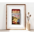 thumbnail image 1 of Amalfi Matchbox Italy Coast Travel Trendy Wall Decor, Stretched Canvas 8x10in, 1 of 4