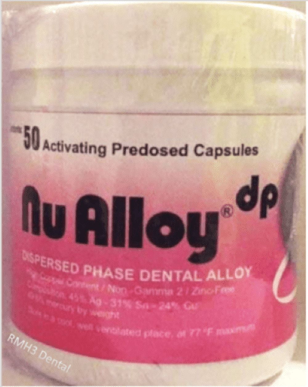 Amalgam Nu Alloy Activating Dental NonGamma 2 ZincFree 2 Spill 150