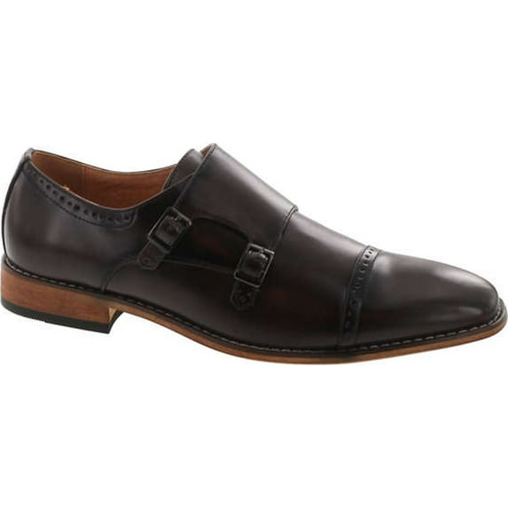 Amali Mens Baker Monk Strap Fashion Casual Shoes