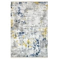 thumbnail image 1 of Amalia Grey Abstract Acrylic Area Rugs for Living Room Jacquard Textured Modern Rugs Soft Geometric Rug for Bedroom Mid Century Washable Rug Non-Slip Bohemian Perfect for Dining Room Office, 1 of 4