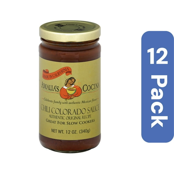Amalias Cocina Chili Colorado Sauce 12 oz (Pack Of 12)