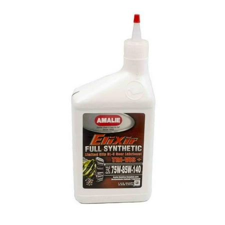 Amalie 1 qt. Elixir Synthetic LS GL-5 75W-85W-140 Gear Oil