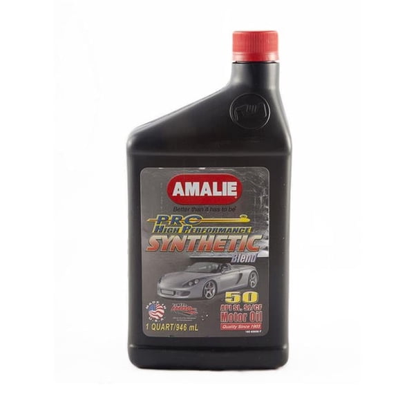 Amalie AMA160-65656-56 50W Pro High Performance Synthetic Blend Oil, 12 x 1 qt.