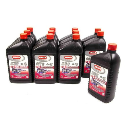 Amalie ATF +4 Automatic Transmission Fluid, 1 qt (12 pack)
