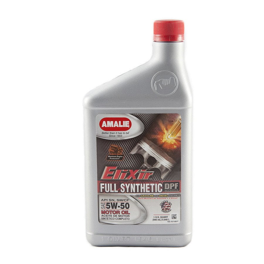 Amalie Elixir Synthetic Oil 5W50 Amalie Elixir Synthetic Oil 5W50
