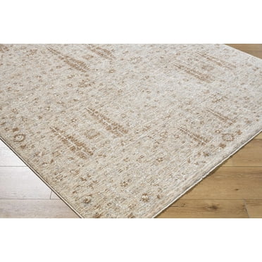Boutique Rugs Amalie Traditional Area Rug - Tan, Cream, Gray - 3'11" x 5'7"