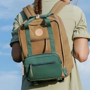 Amalodie Bag Laptop Backpack,15inchStylish Backpack,Business Work Bag,Waterproof College Work Bags for Women,Orange