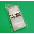 thumbnail image 1 of Amamax 100 Clear Reclosable Zipper Bag 2x3 inches - 2 Mil Thick, 1 of 5