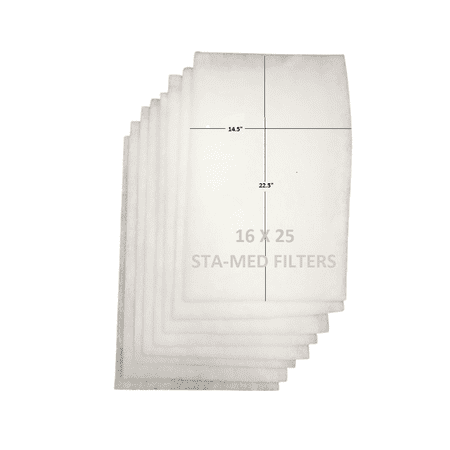 Amana 16x25 A1EAC Replacement Media Filter Pad Refills Year Supply (4 Pack)