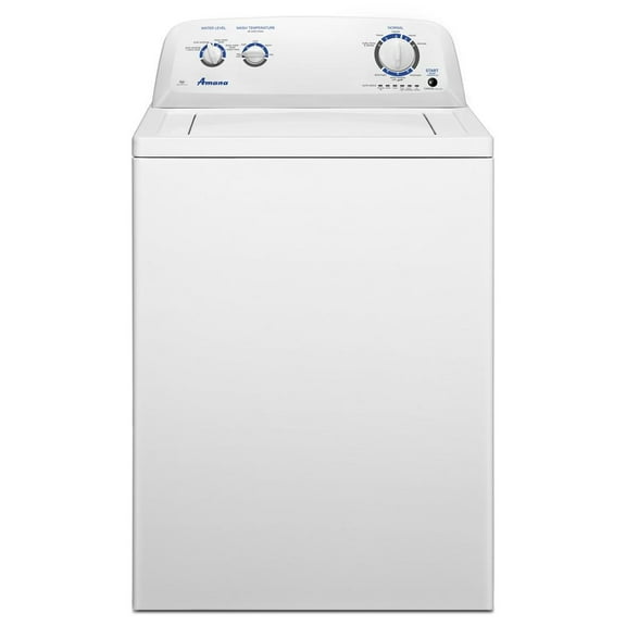 Amana 3.5 Cu ft Dual Action Agitator Top Load Washer in White