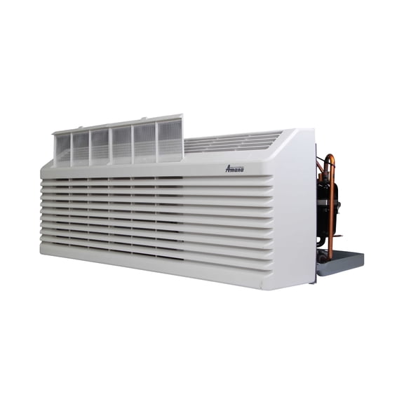 Amana 9,000 BTU PTAC Heat Pump R-32 with 3.5KW Heater and - 20A Plug