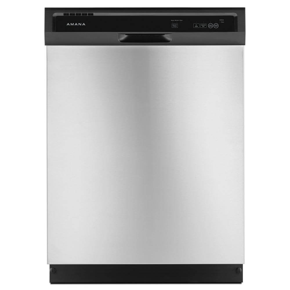 Amana ADB1400AGS 63 dBA Stainless Dishwasher with Triple Filter Wash