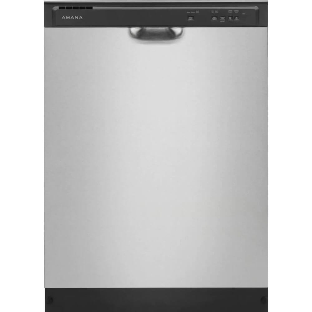 Amana Stainless Steel Built-In Dishwasher with Front Control