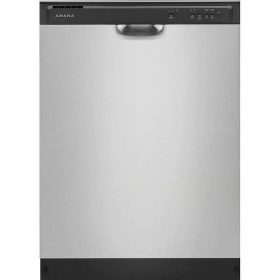 Amana ADB1400AMS Built-In Dishwasher with Front Control, 59 dB