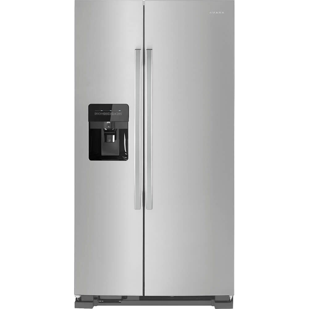 Amana® ASI2575GRS 36inch SidebySide Refrigerator with Dual Pad