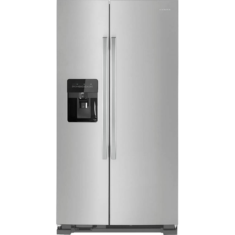 Ge side by side 2024 refrigerator ice maker