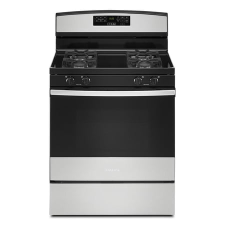 Amana Agr6603sm 30" Wide 5 Cu. Ft. Free Standing Gas Range - Stainless Steel