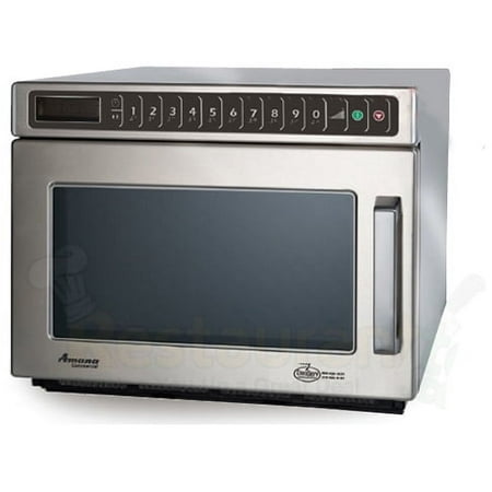 Amana Commercial Digital Microwave .6 Cft Countertop 2100 Watt Heavy Volume Model Hdc212
