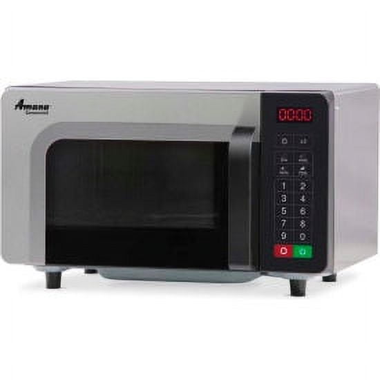 Digital Microwave Oven with Turntable Push-Button Door, 1000W,1.1cu.ft,  Stainless Steel & 4-Slice Toaster Oven with Natural - AliExpress