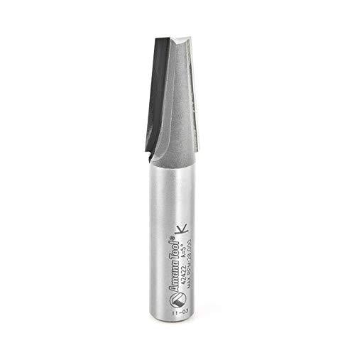 Amana Tool 42422 Carbide Tipped Patternmakers 5 Deg x 19/32 D x 1-1/4 CH x 1/2 Inch SHK Router Bit
