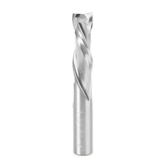 Amana Tool 46189 CNC Solid Carbide Compression Spiral 1/2 D x 1-1/2 CH x 1/2 SHK x 3-1/2 Inch Long Router Bit