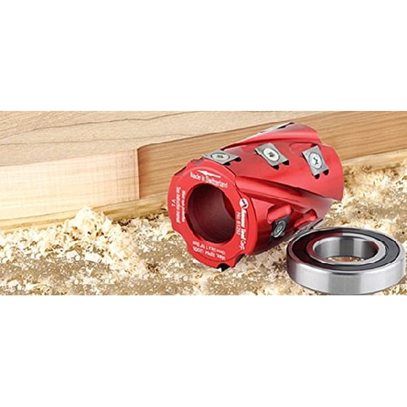 Amana Tool - 62mm Insert Spiral Planing Hed (61292), Industrial Grade