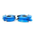 thumbnail image 1 of Amana Tool SC450 2-PC Carbide Tipped 3-Wing Stile & Rail Flooring w/Nail Slot 3-1/4 D x 7/8 CH x 1/8 x 1/16 R x 1/2 & 3/4 Bore Shaper Cutter Set for 5/8 to 3/4 Material, 1 of 7