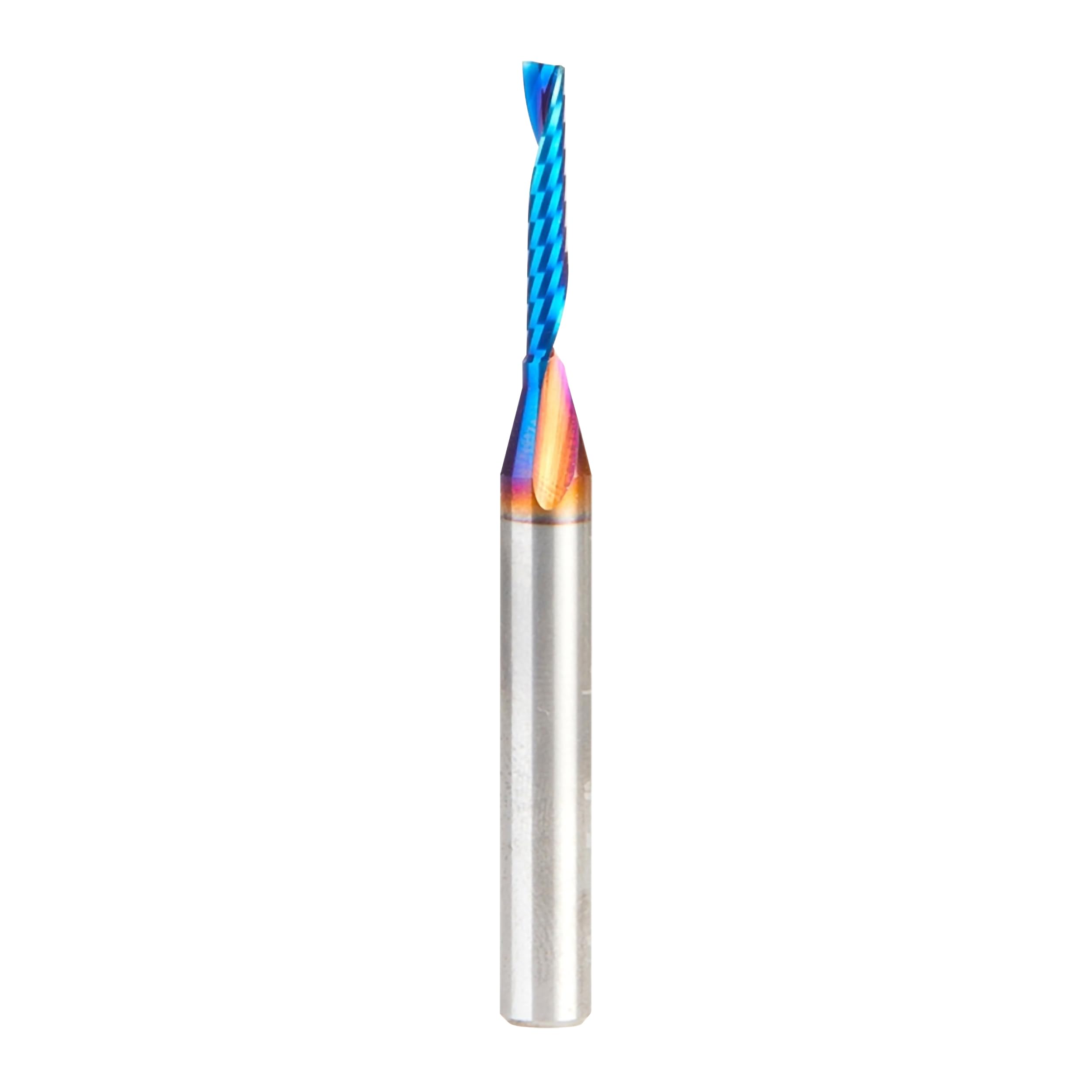 Amana Tool Spektra Coated Solid Carbide CNC Spiral Single O-Flute ...