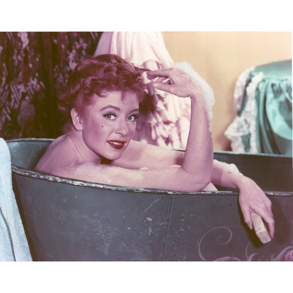 Amanda Blake in Bath Tub Photo Print (8 x 10)