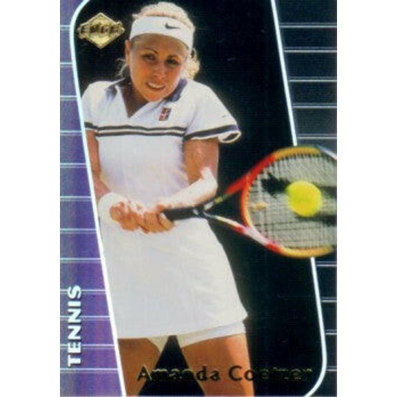 Amanda Coetzer 2000 Collector's Edge tennis card