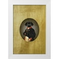 thumbnail image 1 of Amanda Greenwood 13x18 White Modern Wood Framed Museum Art Print Titled - All Dressed up Labrador, 1 of 4