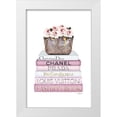 thumbnail image 1 of Amanda Greenwood 23x32 White Modern Wood Framed Museum Art Print Titled - Pink Rose Bag, 1 of 4