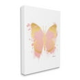 thumbnail image 1 of Amanda Greenwood Industries Glam Pink Gold Butterfly Abstract Paint Splatter 16 in x 20 in Painting Canvas Art Print, by Stupell Home Décor, 1 of 6