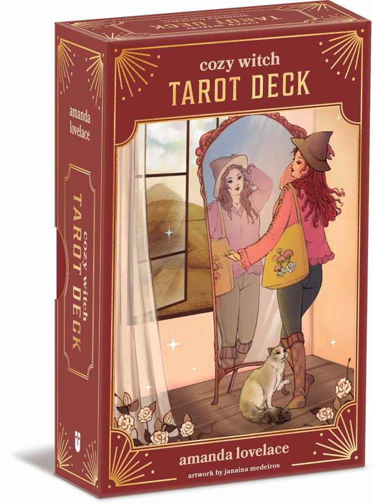 Amanda Lovelace: Cozy Witch Tarot Deck and Guidebook (Hardcover)