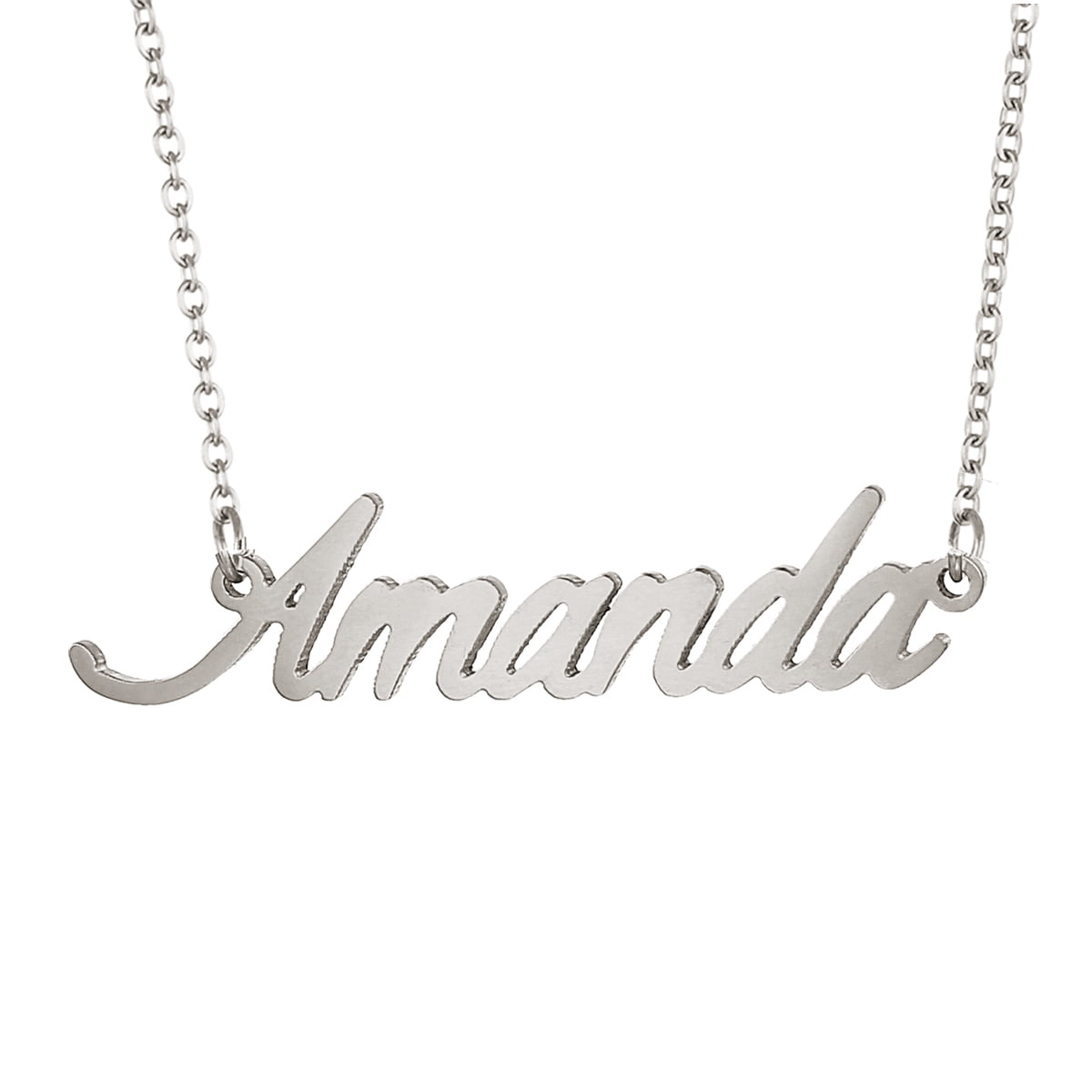 Amanda name deals necklace