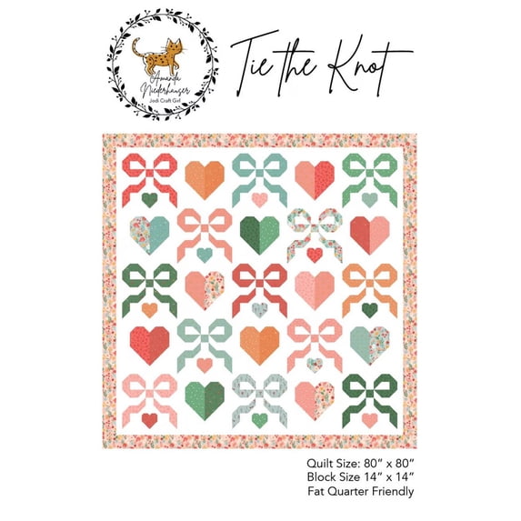 Amanda Niederhauser Tie the Knot Quilt Pattern - Walmart.com
