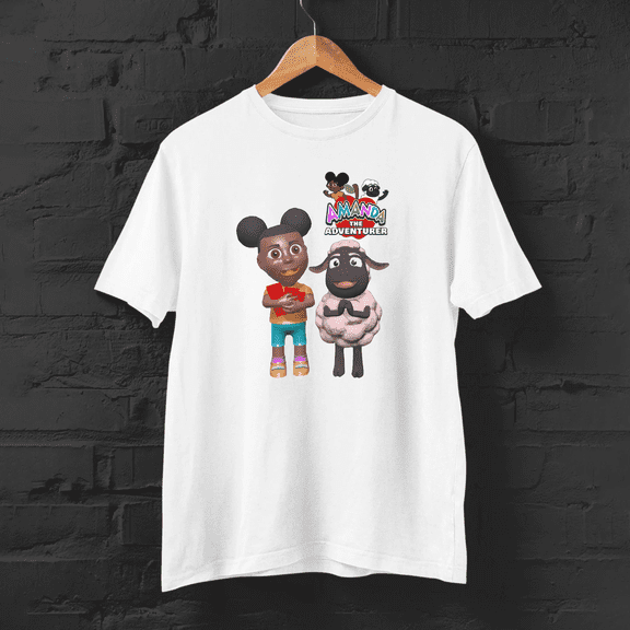 Amanda The Adventurer Wooly Unisex Softstyle T-Shirt